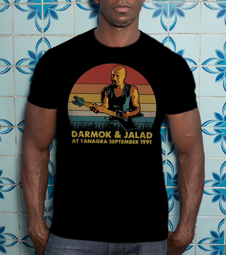 Darmok And Jalad At Tanagra September 1991 Retro Music Guitar T-Shirt
