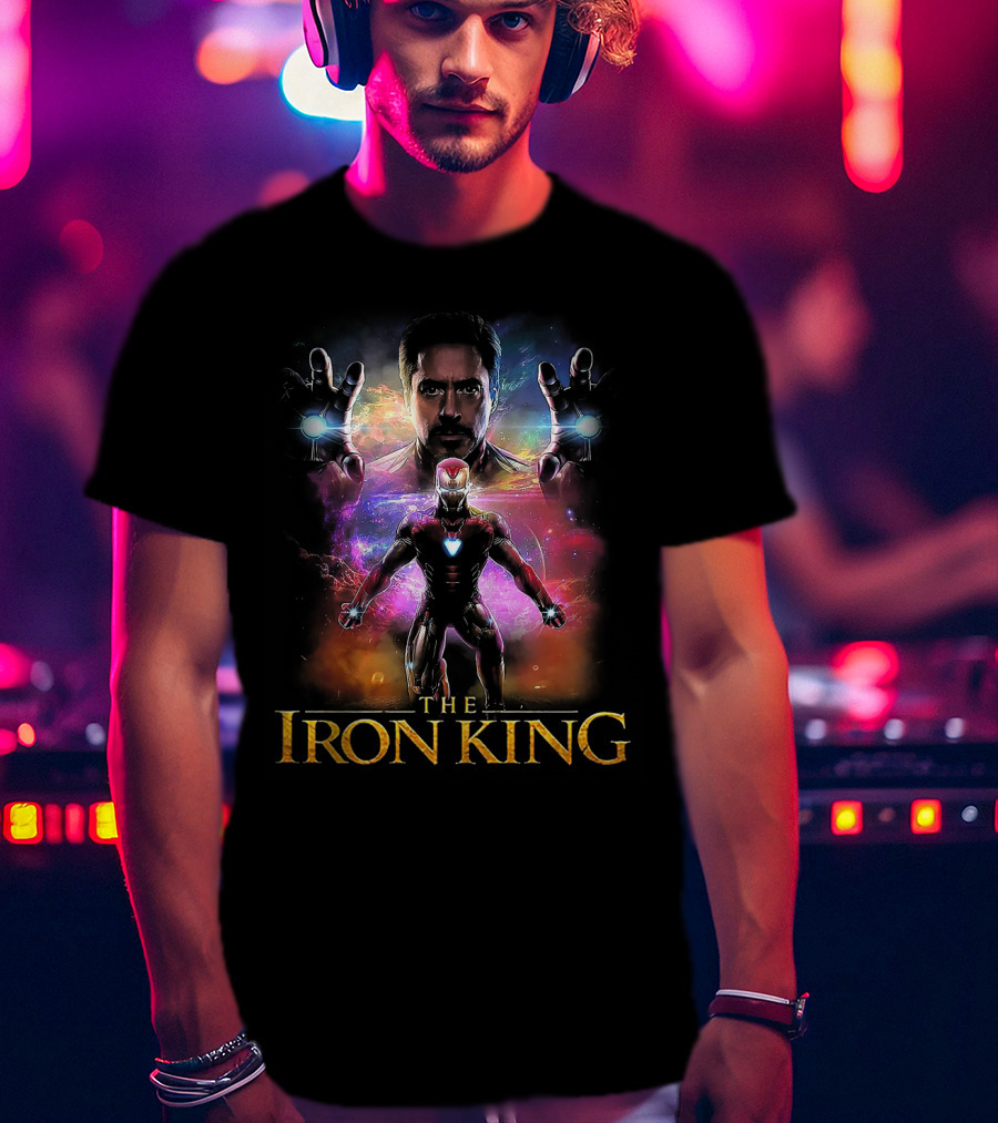 The Iron King Tony Stark Marvel Universe Fusion T-Shirt