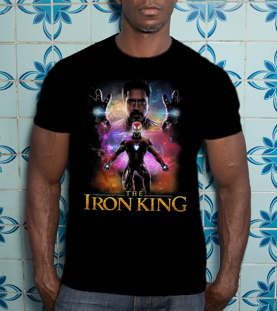 The Iron King Tony Stark Marvel Universe Fusion T-Shirt