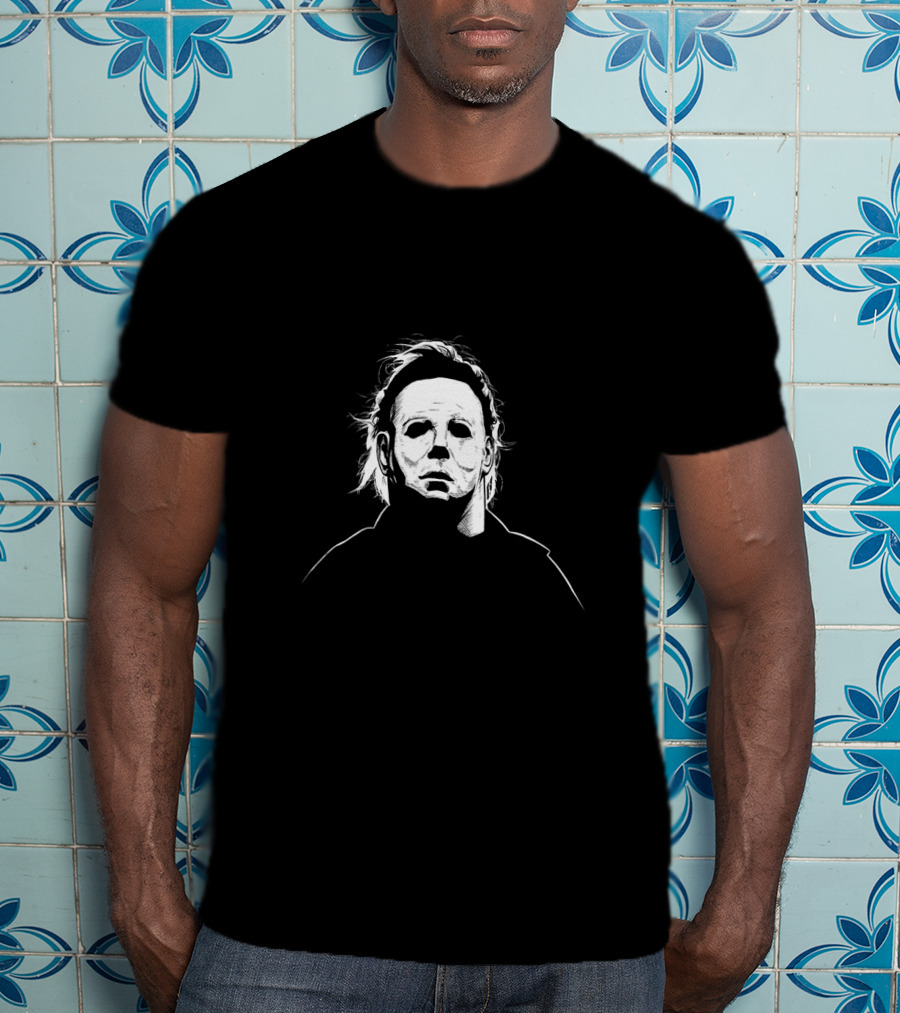 No Lives Matter Michael Myers Horror Mask Vintage T-Shirt
