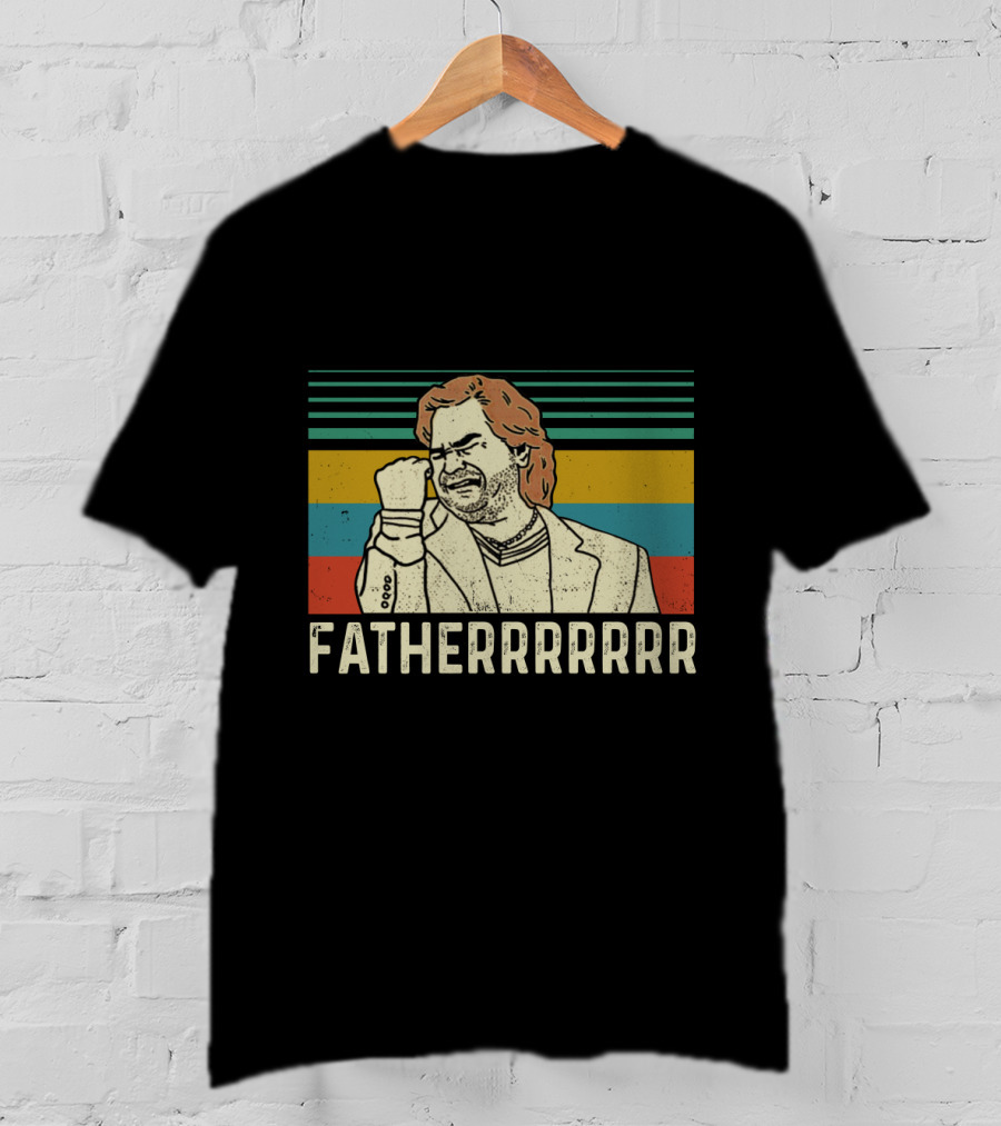 Matt Berry Fatherrrrrrr Retro Style Vintage T-Shirt