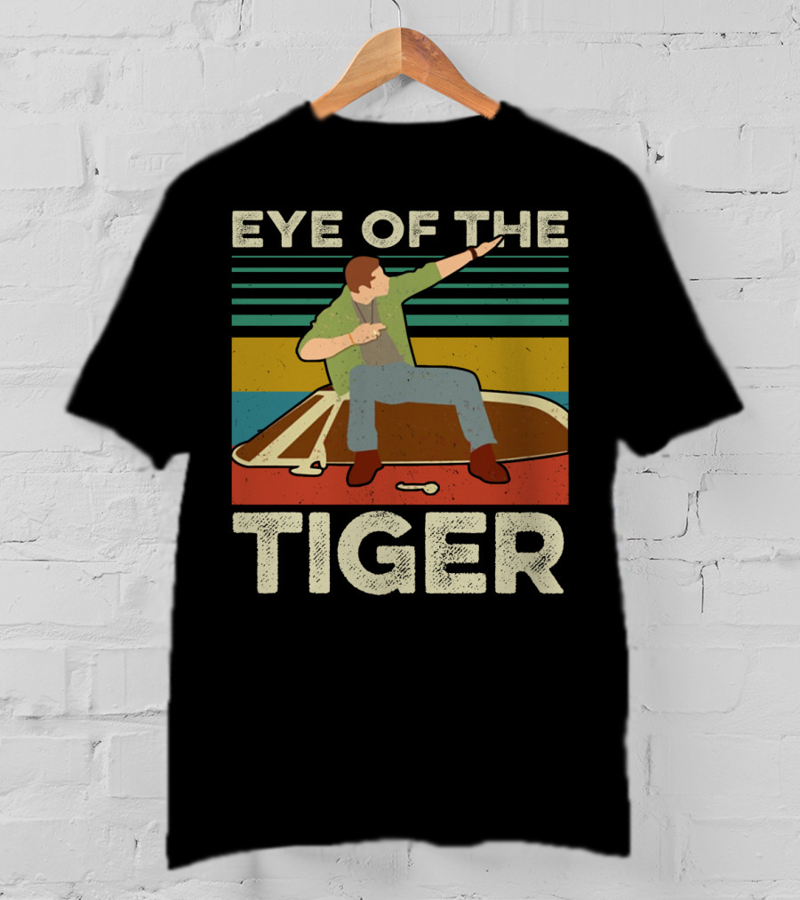 Supernatural Dean Eye Of The Tiger Retro Pose T-Shirt