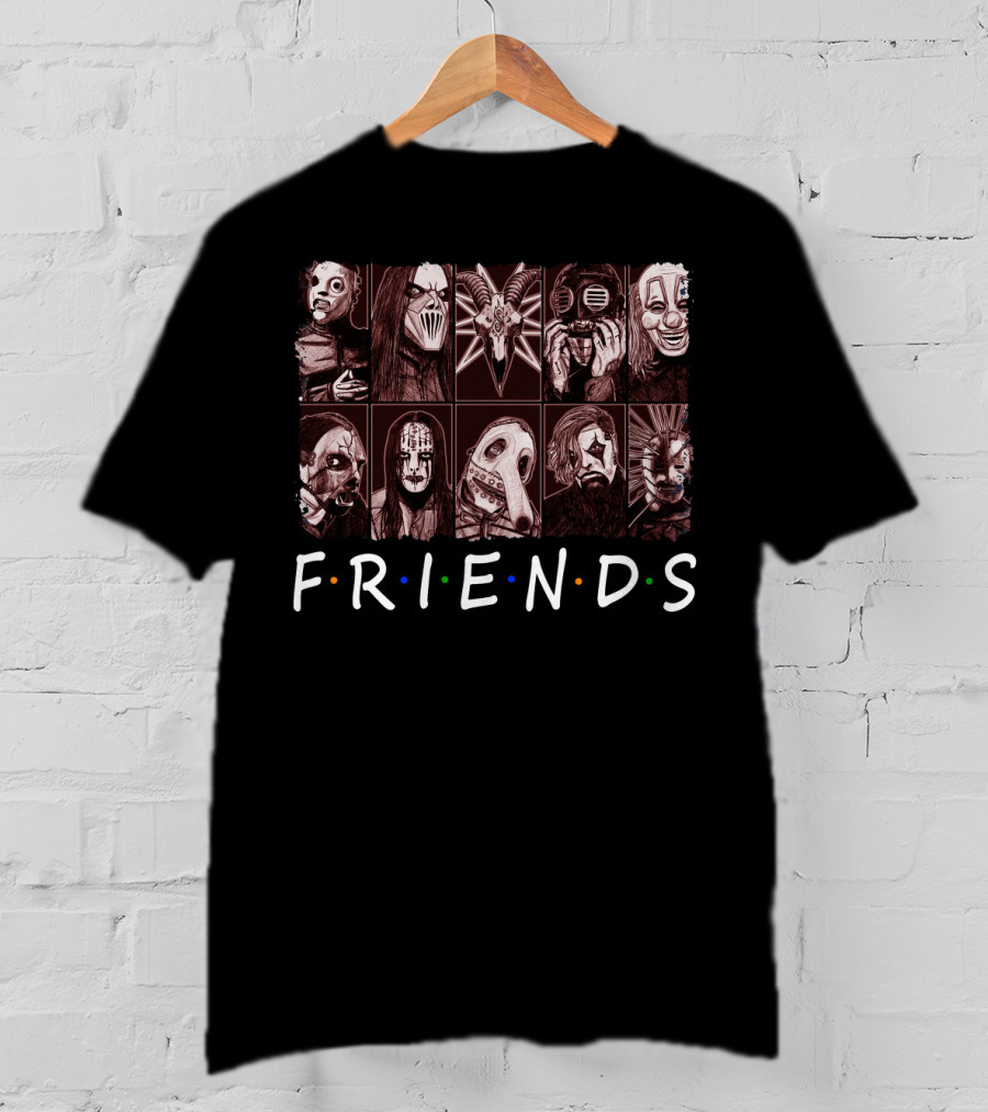 Slipknot Masks Friends Parody With Iconic Horror T-Shirt