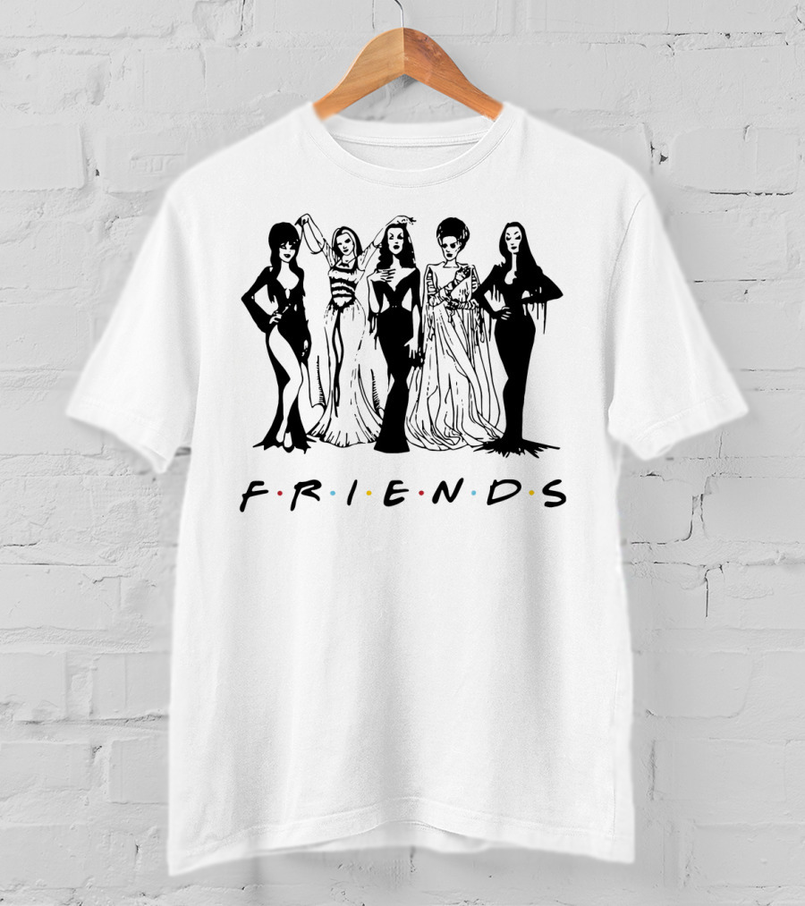 Hocus Pocus Halloween Party With Friends Iconic Characters T-Shirt
