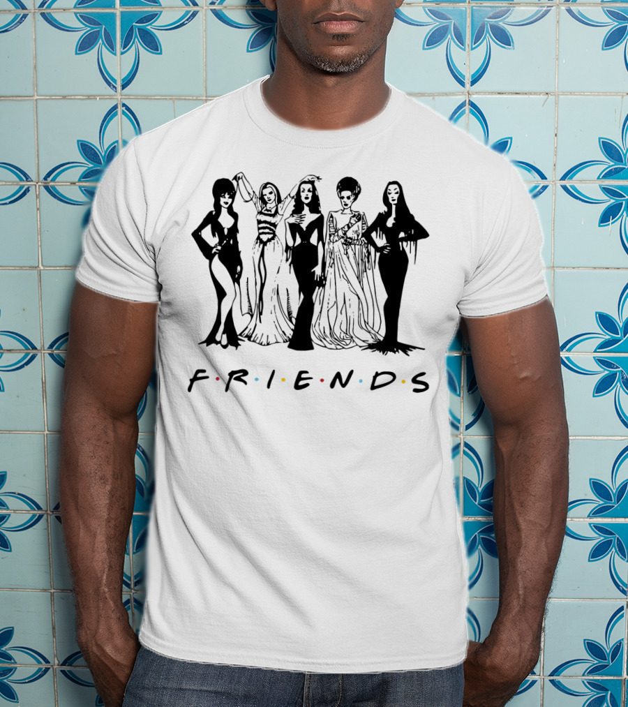 Hocus Pocus Halloween Party With Friends Iconic Characters T-Shirt