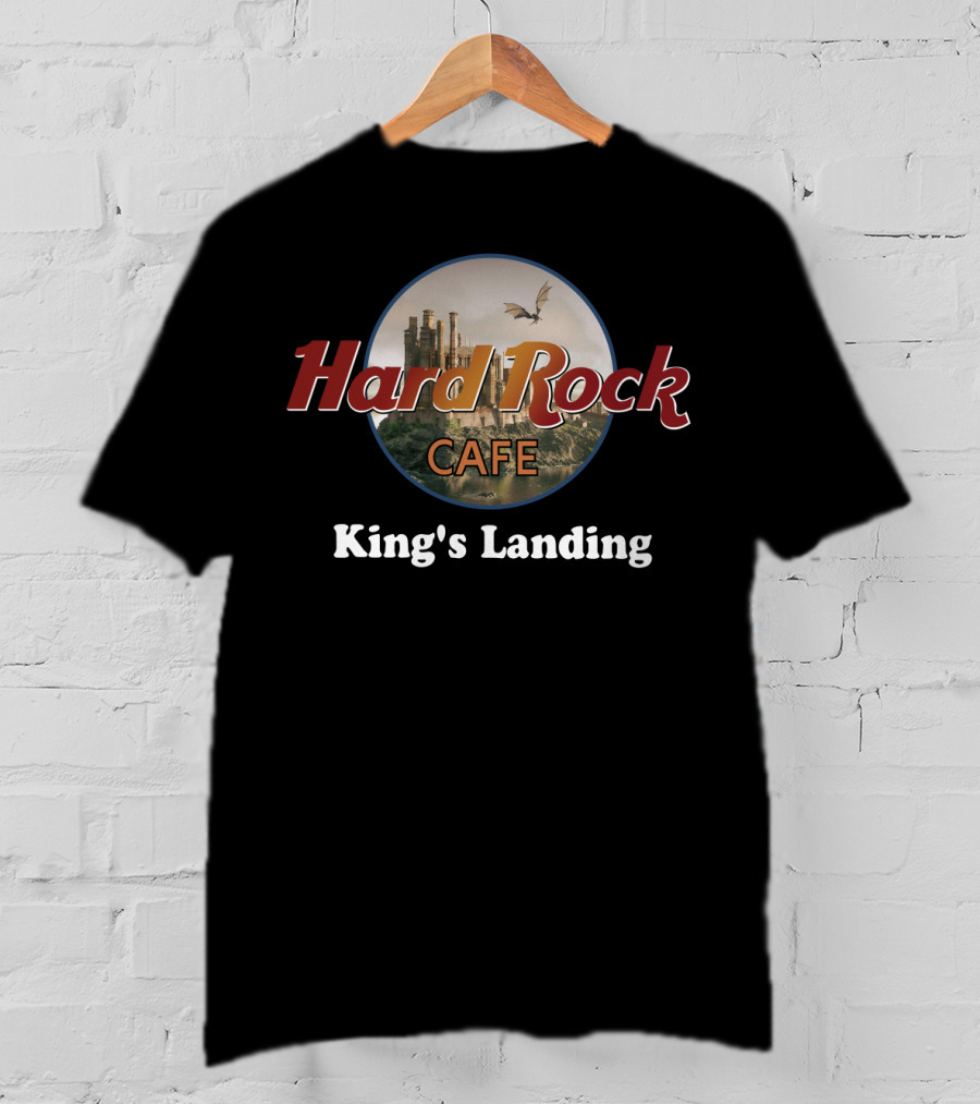 Hard Rock Cafe King's Landing Castle Dragon T-Shirt