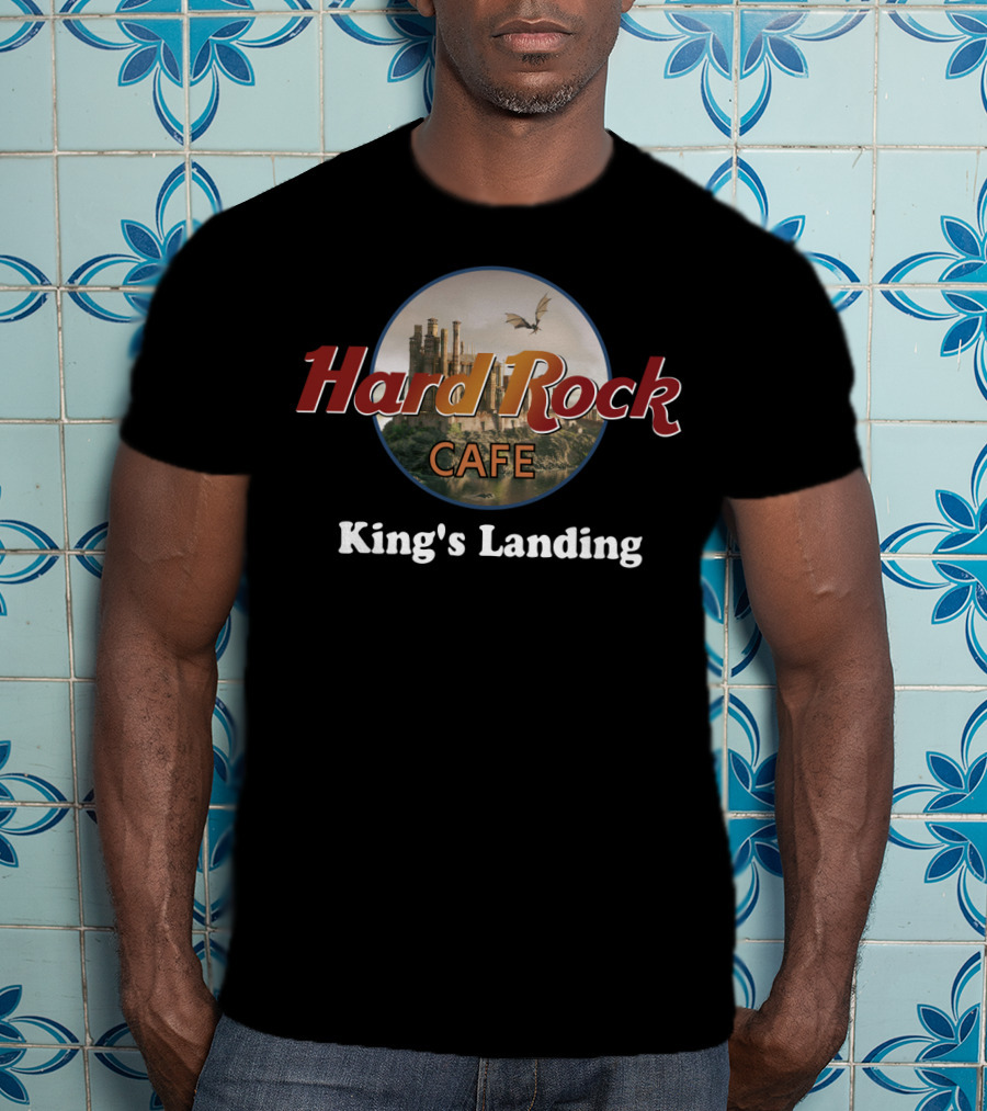 Hard Rock Cafe King's Landing Castle Dragon T-Shirt