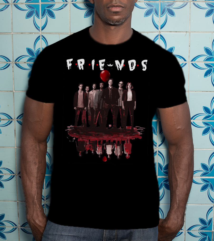 Friends It Chapter Two Character Reflection Red Balloon T-Shirt