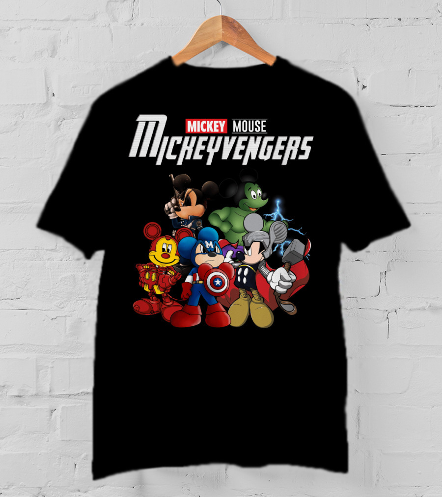 Mickey Mouse Mickeyvengers Marvel Avengers Endgame Disney Crossover T-Shirt