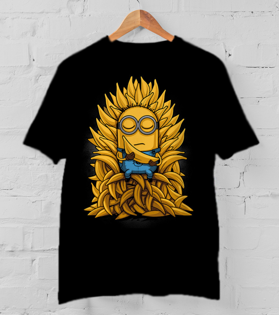 Minion Banana Throne Game Of Thrones Crossover T-Shirt