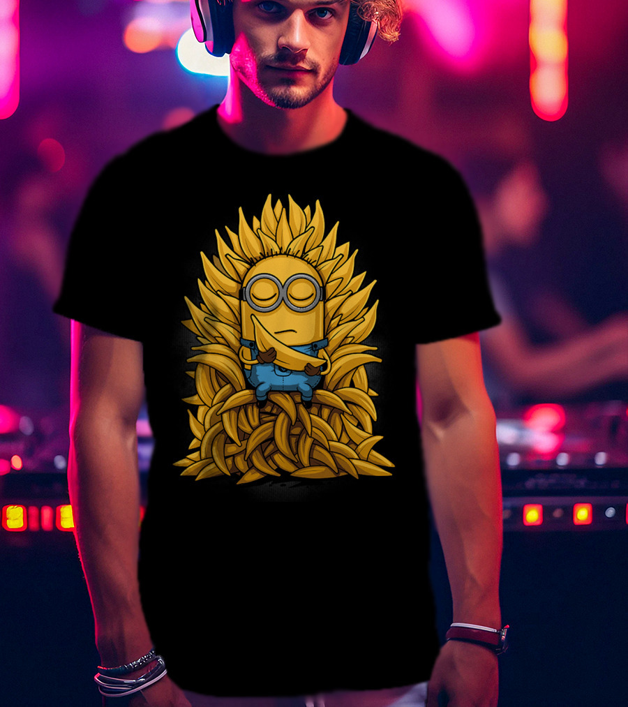 Minion Banana Throne Game Of Thrones Crossover T-Shirt