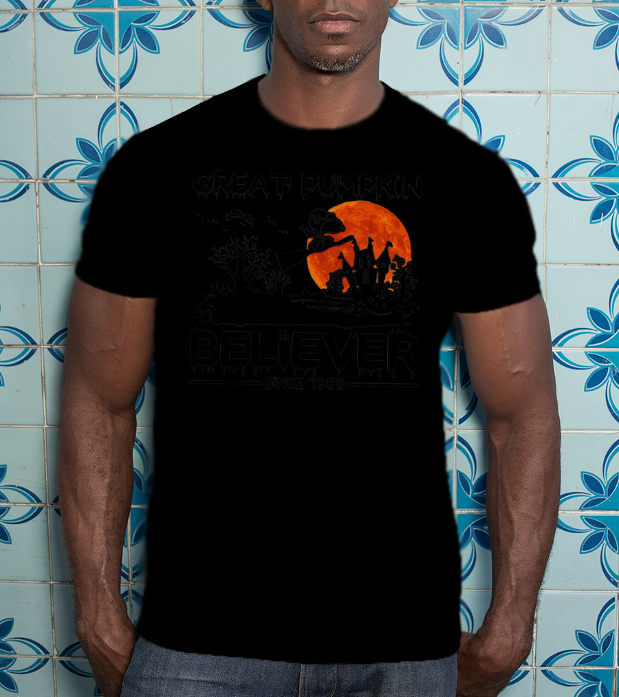 Great Pumpkin Believer Snoopy Since 1966 Halloween T-Shirt