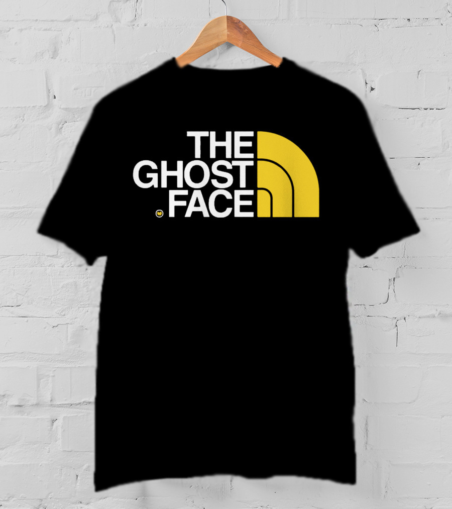 Wu Tang Clan The Ghost Face North Face Logo T-Shirt