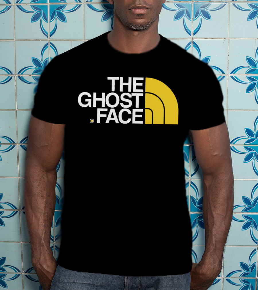 Wu Tang Clan The Ghost Face North Face Logo T-Shirt