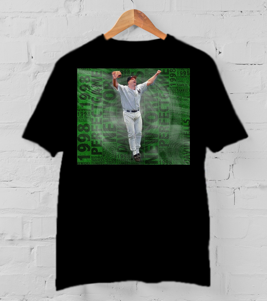 David Wells 1998 New York Yankees Perfect Game T-Shirt