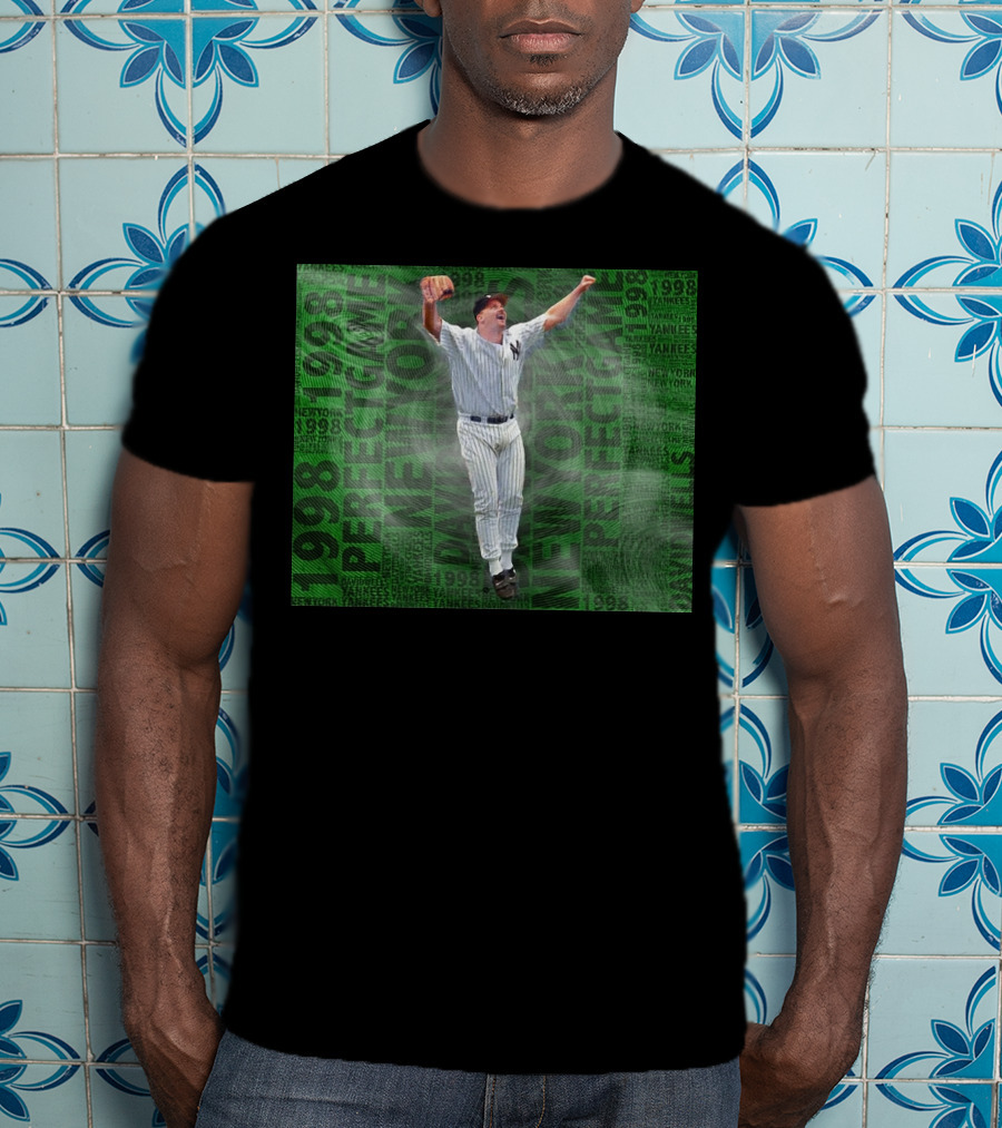 David Wells 1998 New York Yankees Perfect Game T-Shirt