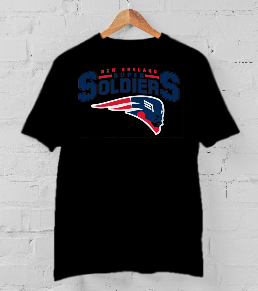 New England Super Soldiers Patriotic Hero T-Shirt