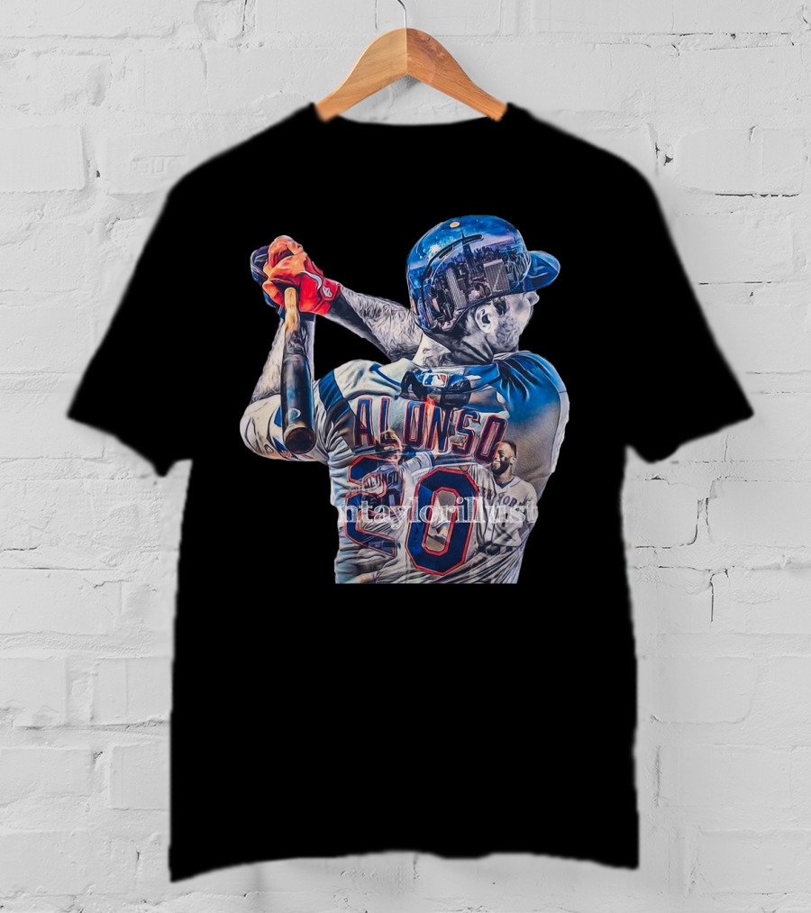 Polar Bear Pete Alonso MLB Alonso 20 Batter Graphic Taylorllyllst T-Shirt