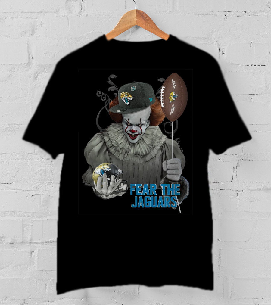 Pennywise Fear The Jaguars Nfl Jacksonville Football T-Shirt