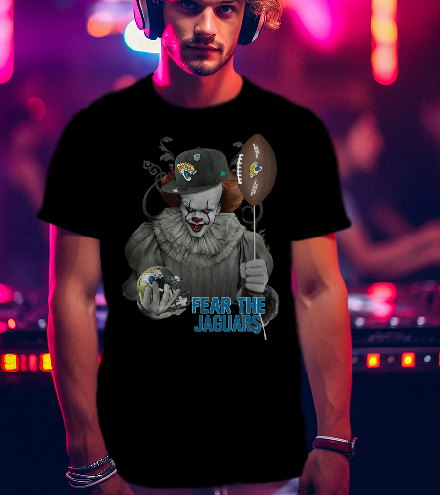 Pennywise Fear The Jaguars Nfl Jacksonville Football T-Shirt