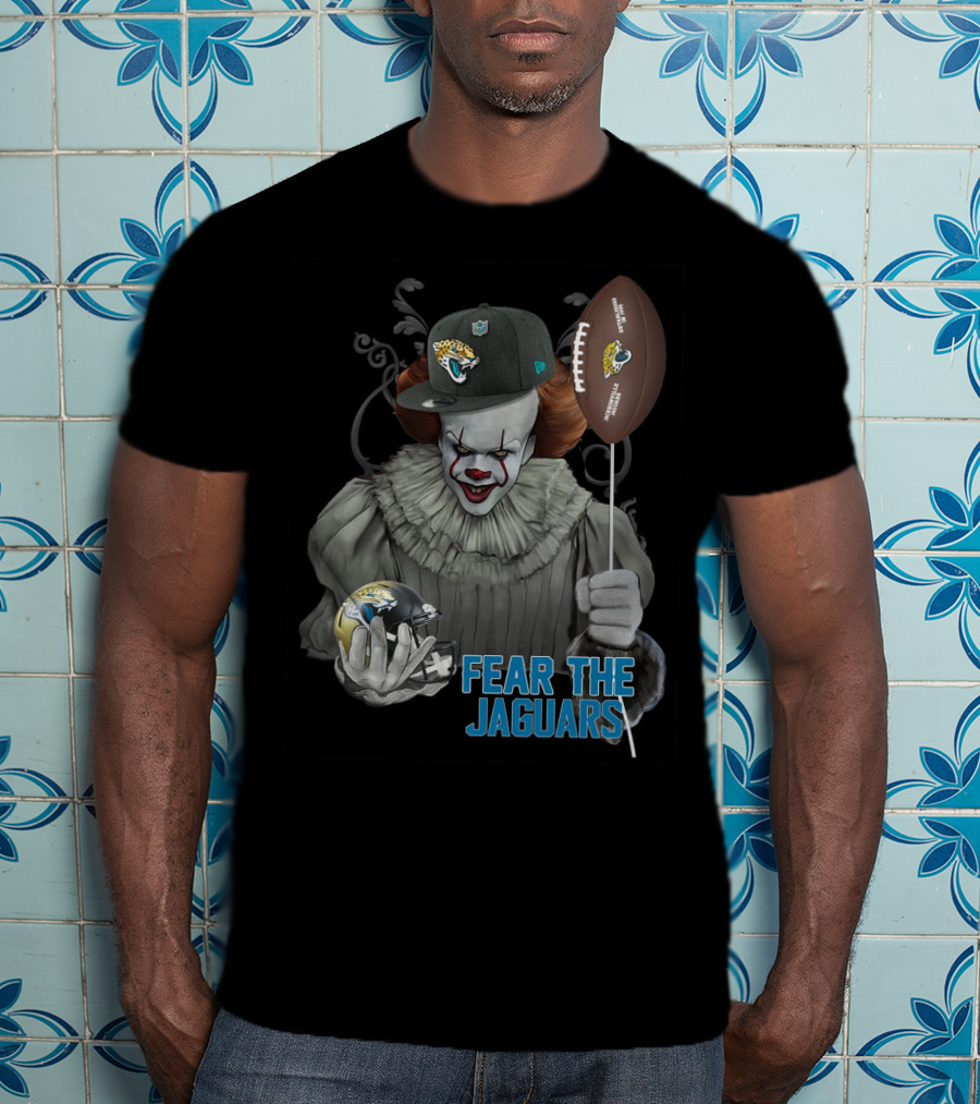 Pennywise Fear The Jaguars Nfl Jacksonville Football T-Shirt