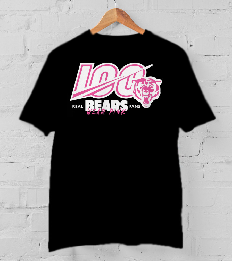 Real Bears Fans Wear Pink T-Shirt