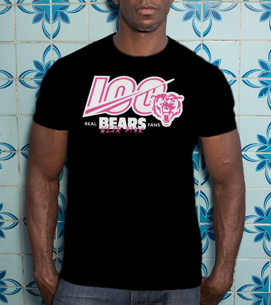 Real Bears Fans Wear Pink T-Shirt