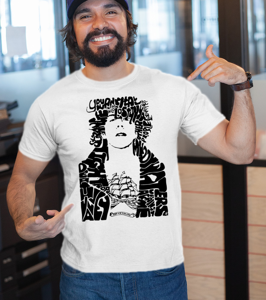 Lp Lost On You Uprising Departure Waters Stormy Seas By Paul Attwood T-Shirt
