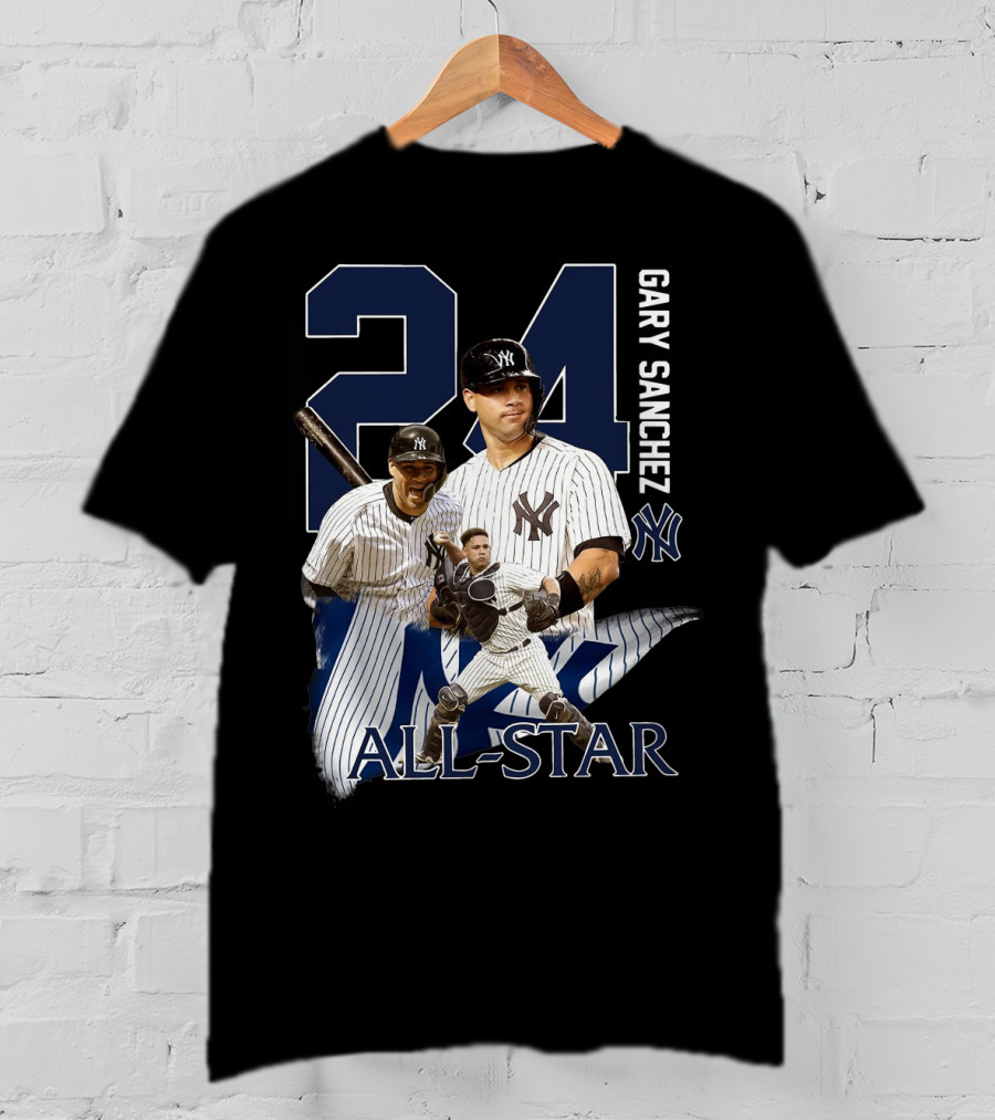 New York Yankees Gary Sanchez 24 All-Star T-Shirt