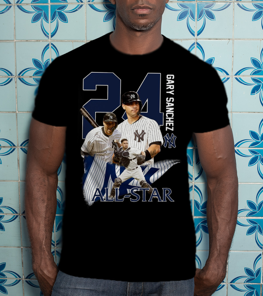 New York Yankees Gary Sanchez 24 All-Star T-Shirt