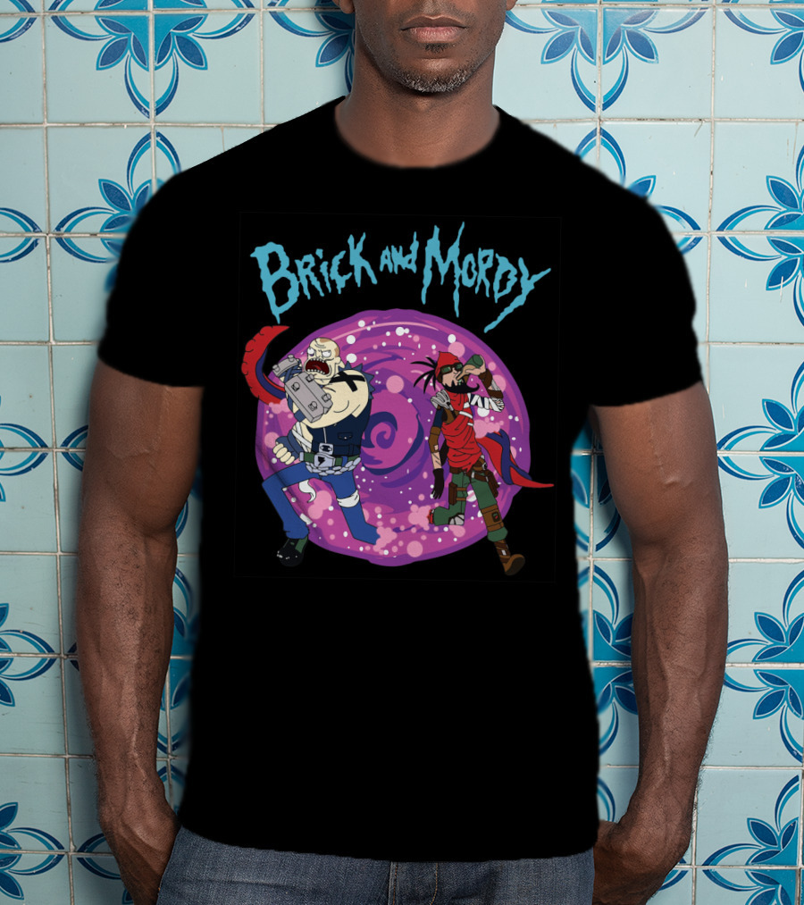 Brick And Moroy Portal Crossover Adventure T-Shirt