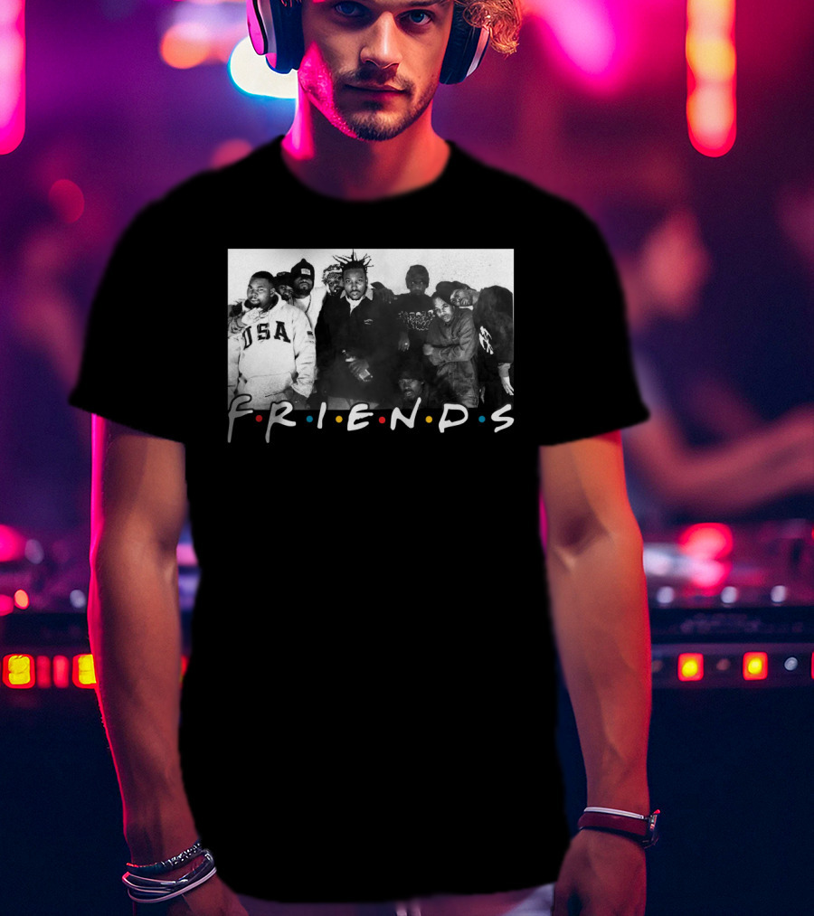 Friends Rap Rock Hip Hop USA T-Shirt
