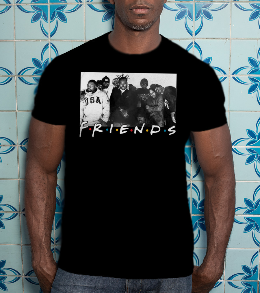 Friends Rap Rock Hip Hop USA T-Shirt
