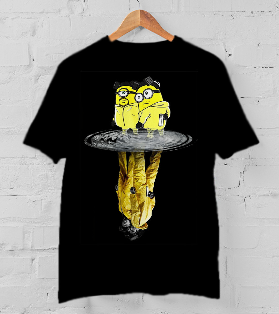 Minion Walter White Jesse Breaking Bad Reflection T-Shirt