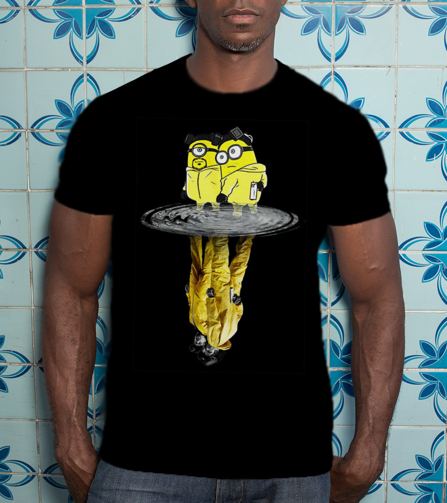 Minion Walter White Jesse Breaking Bad Reflection T-Shirt