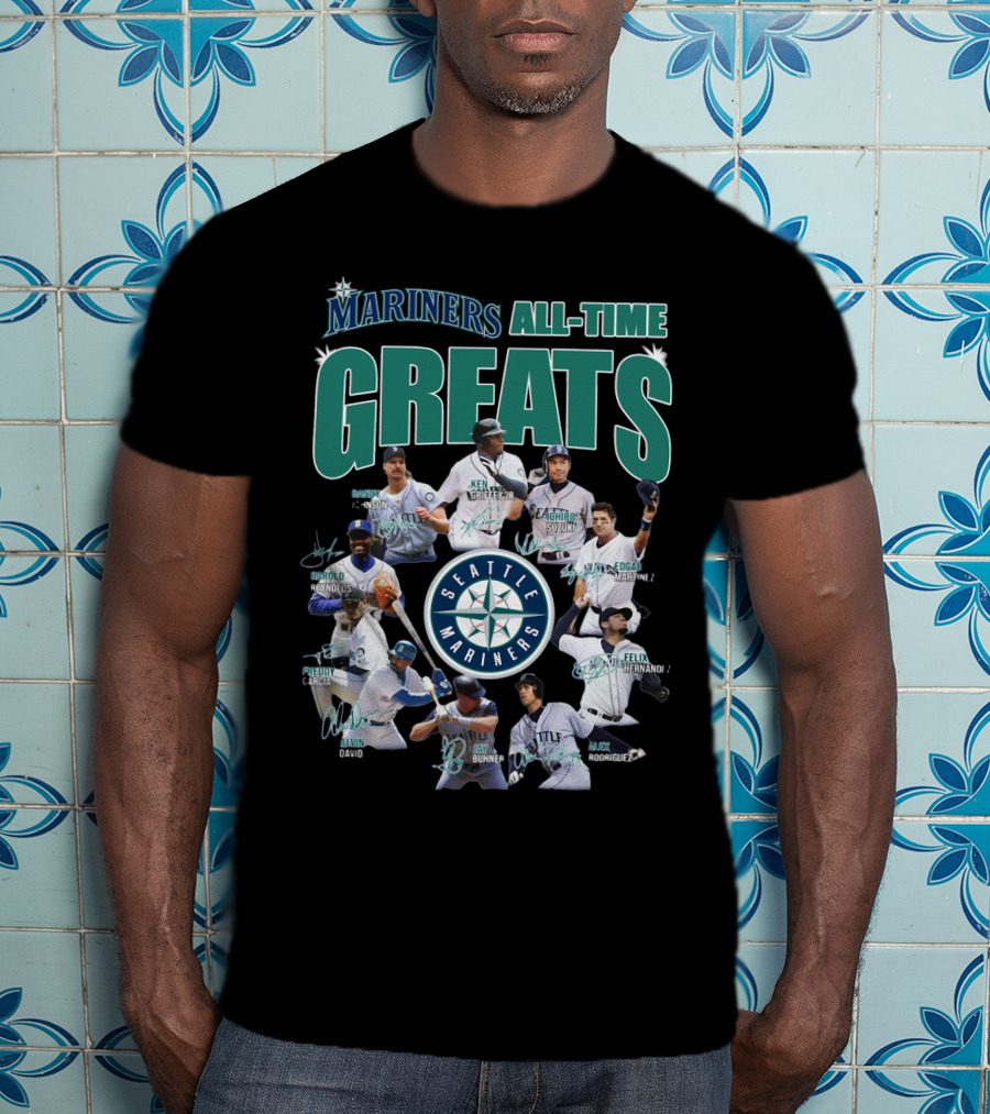 Seattle Mariners All-Time Greats T-Shirt