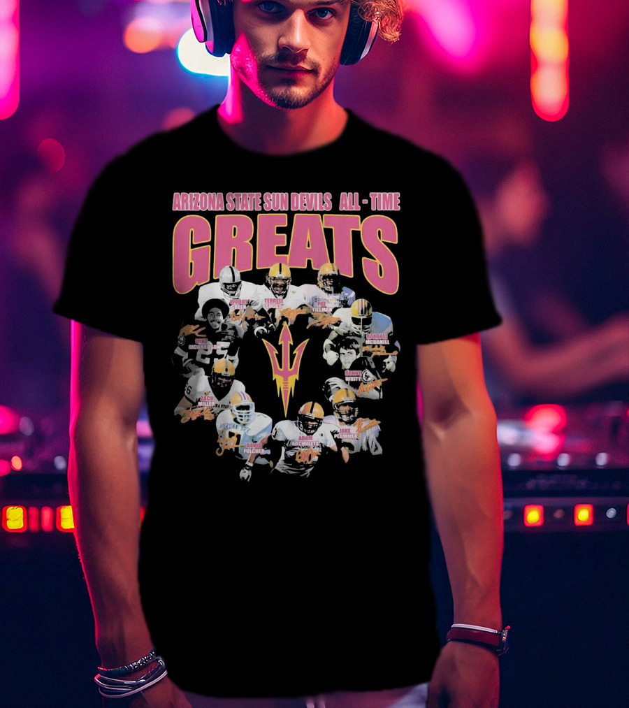 Arizona State Sun Devils All-Time Greats T-Shirt
