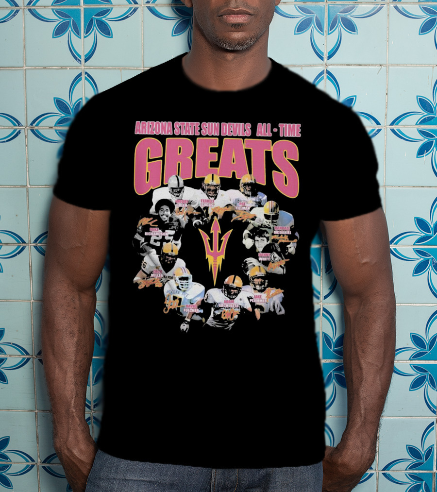 Arizona State Sun Devils All-Time Greats T-Shirt