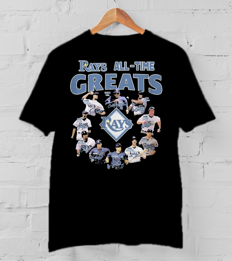 Rays All-Time Greats Tampa Bay Rays T-Shirt