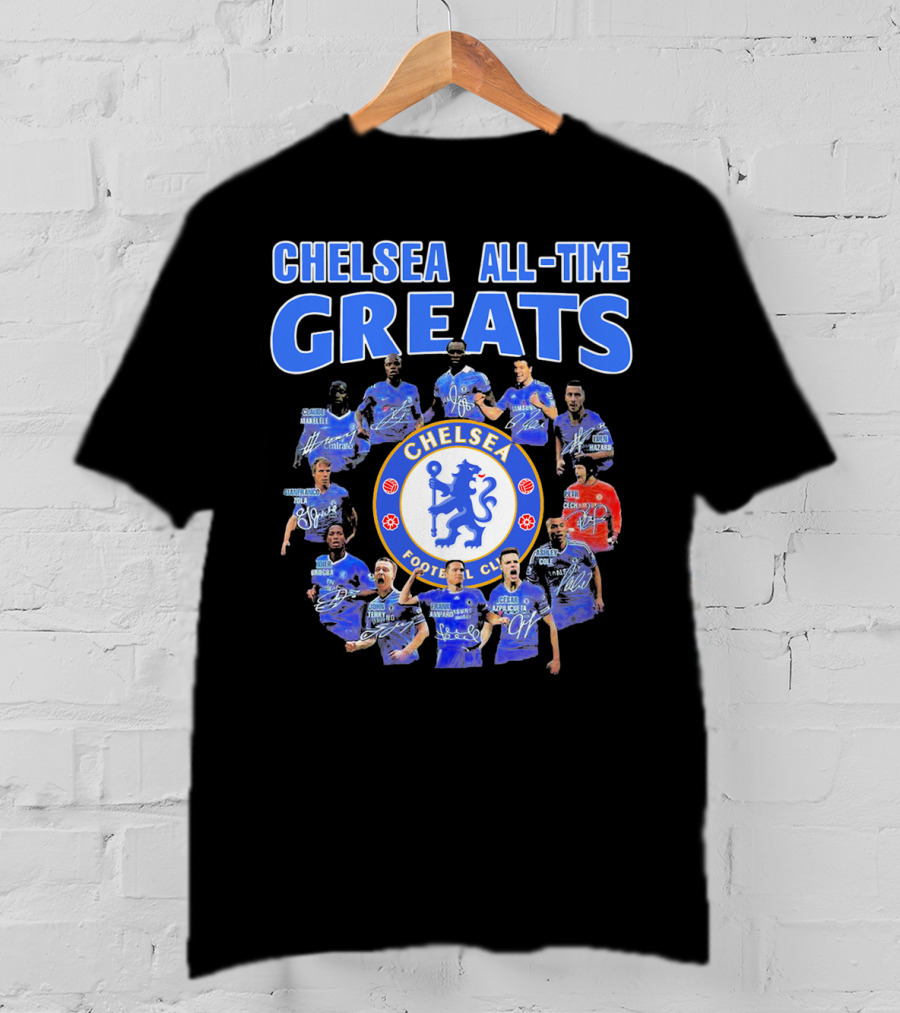 Chelsea All-Time Greats Featuring Legends Of Chelsea Football Club T-Shirt