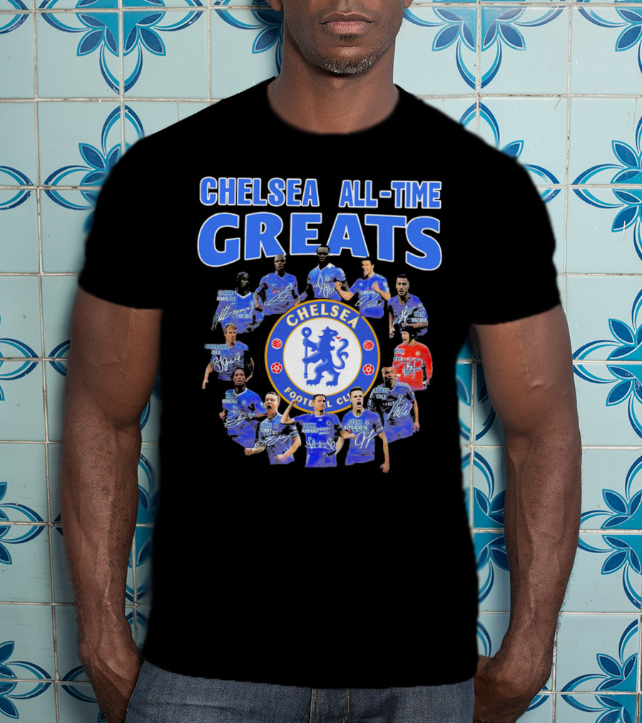 Chelsea All-Time Greats Featuring Legends Of Chelsea Football Club T-Shirt