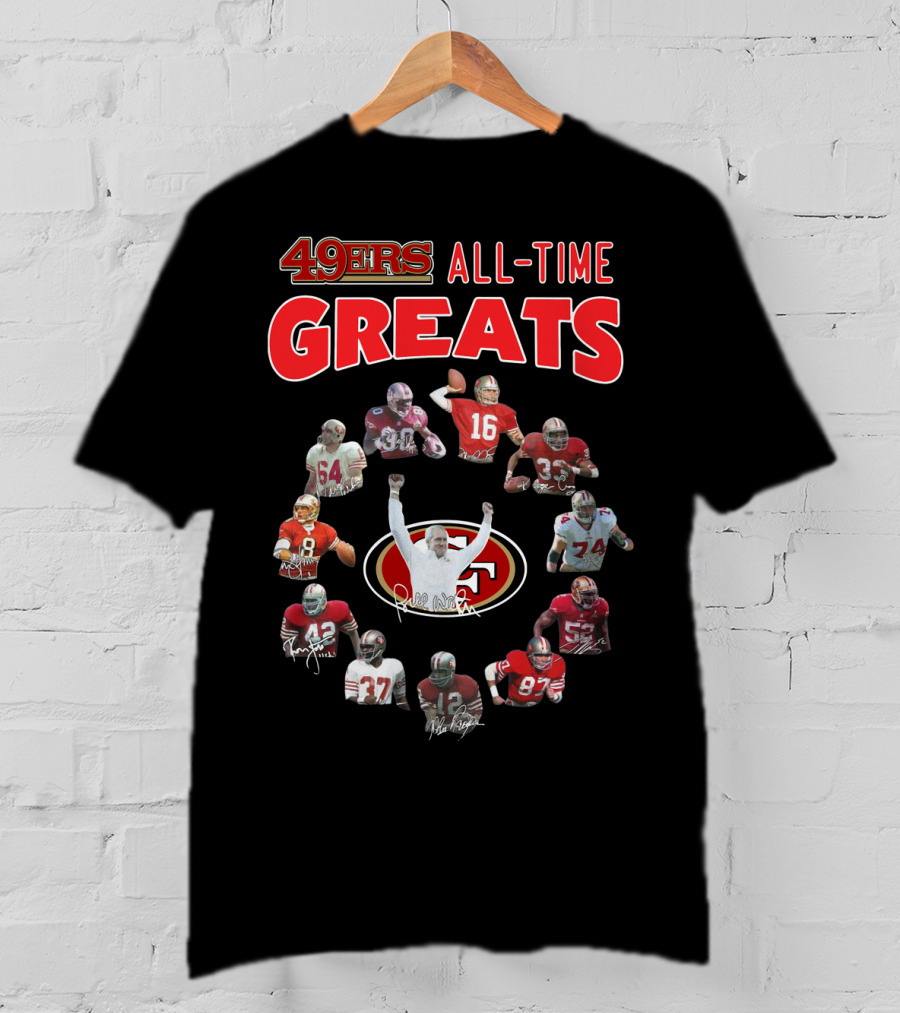 49ers All-Time Greats T-Shirt