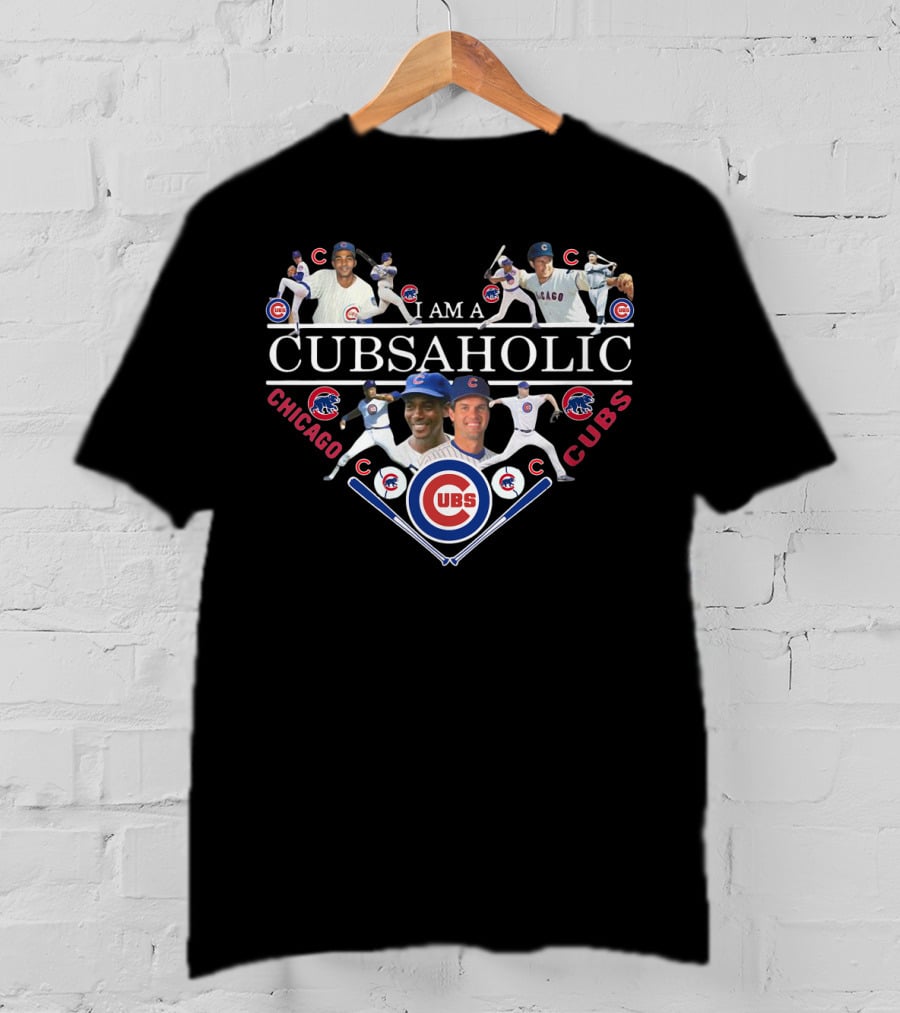I Am A Cubsaholic Chicago Cubs T-Shirt