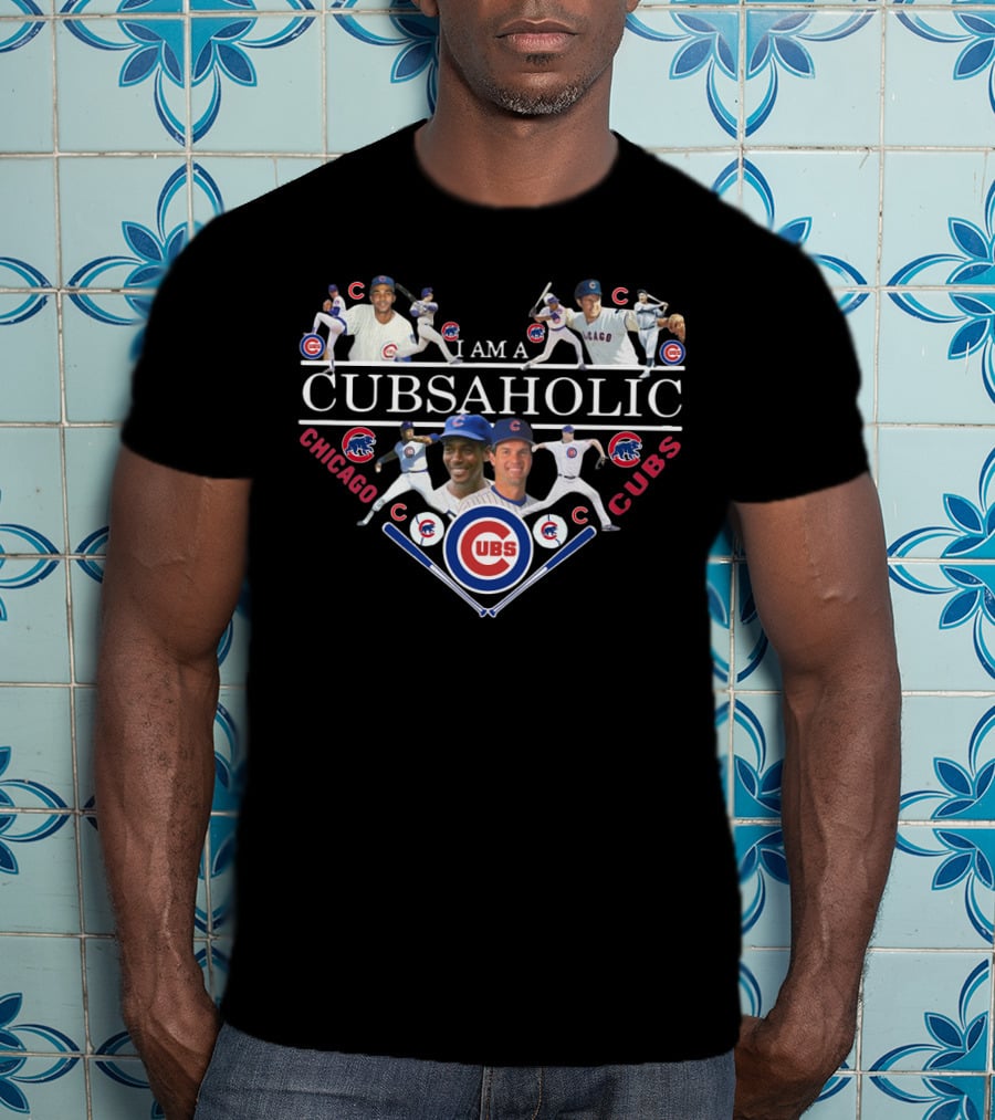 I Am A Cubsaholic Chicago Cubs T-Shirt