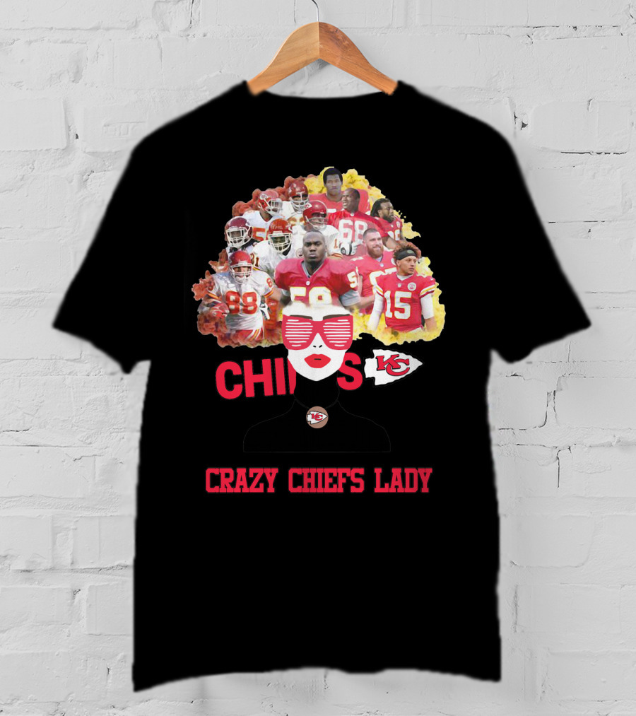 Crazy Chiefs Lady Chiefs Kansas City T-Shirt