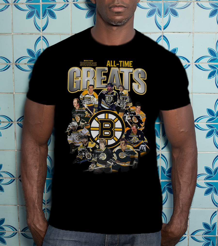 Boston Bruins All-Time Greats T-Shirt
