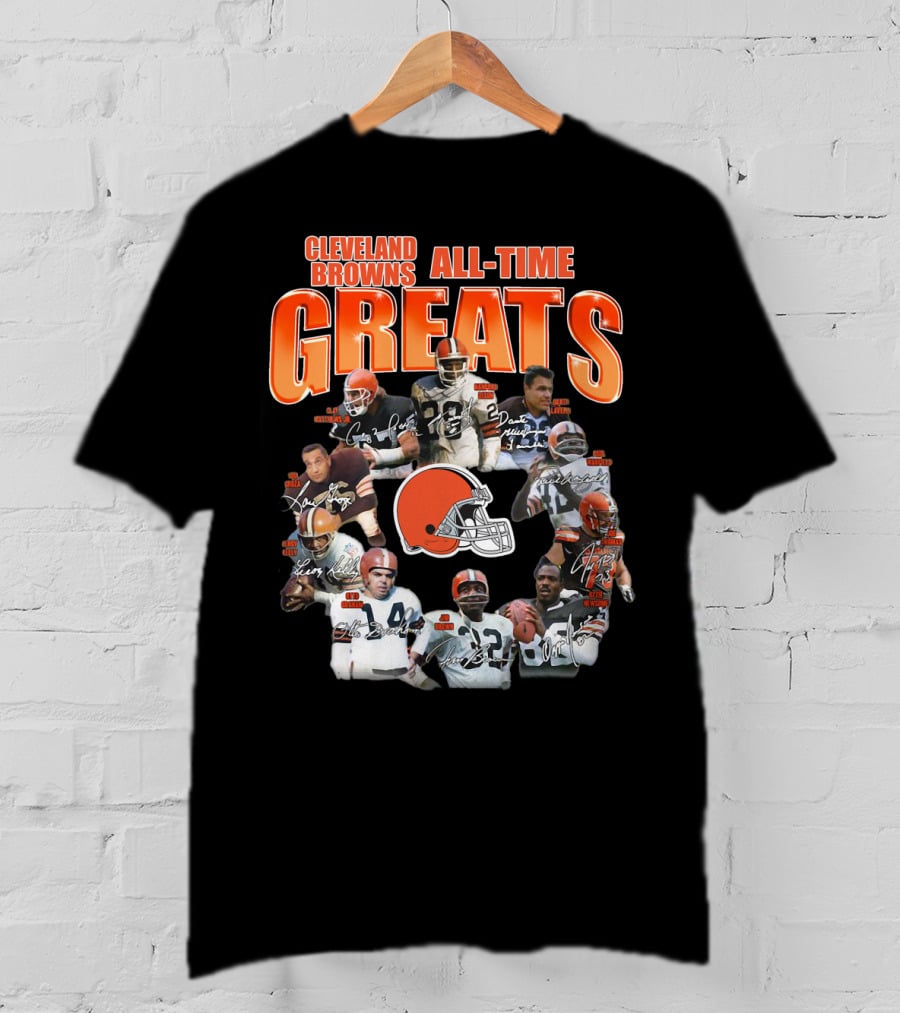 Cleveland Browns All-Time Greats T-Shirt