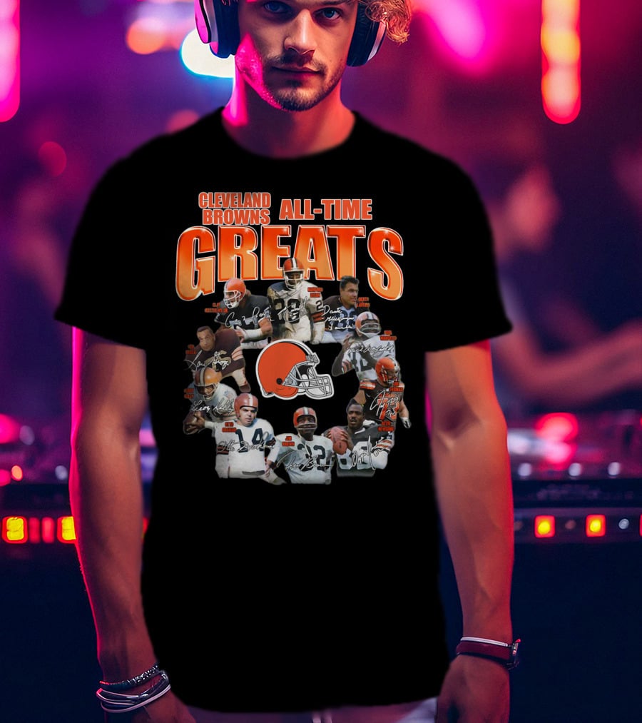Cleveland Browns All-Time Greats T-Shirt