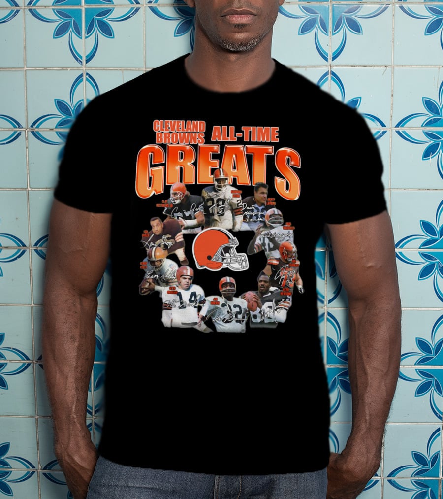 Cleveland Browns All-Time Greats T-Shirt