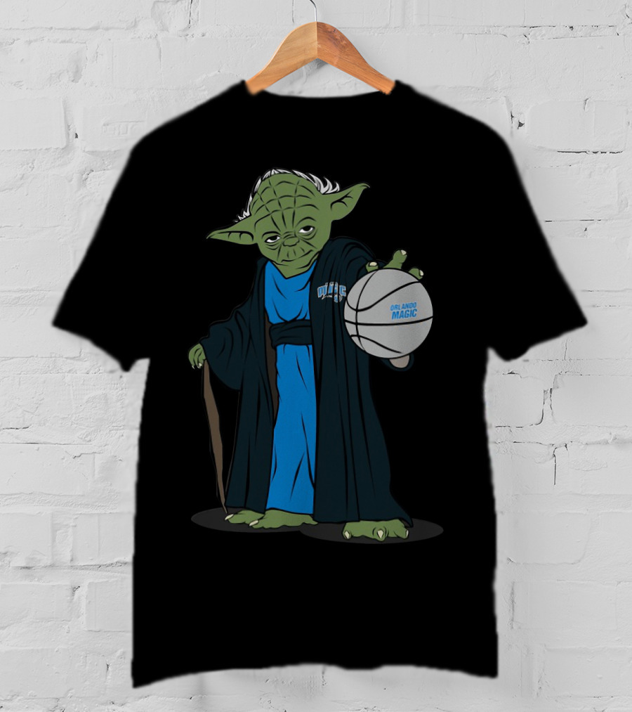 Master Yoda Orlando Magic Basketball T-Shirt